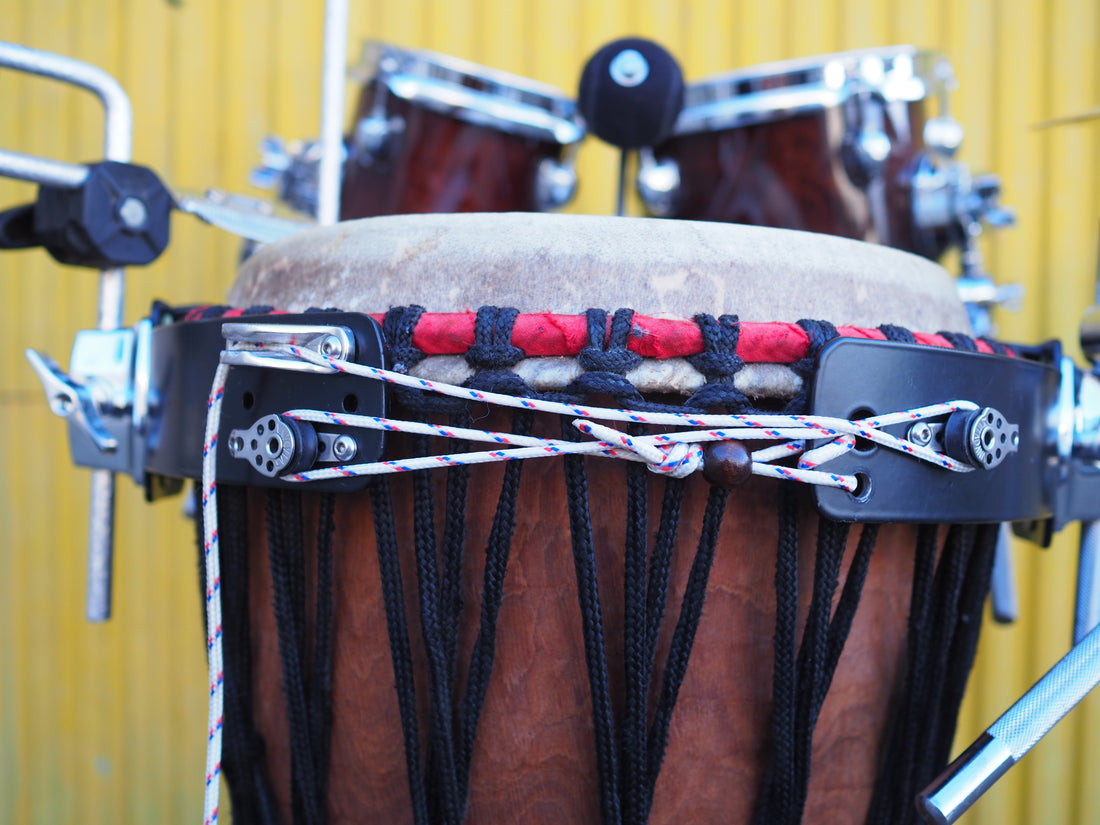 Inspired by Sailing: How the Nomadrum Hoop Grips Almost Any Djembe