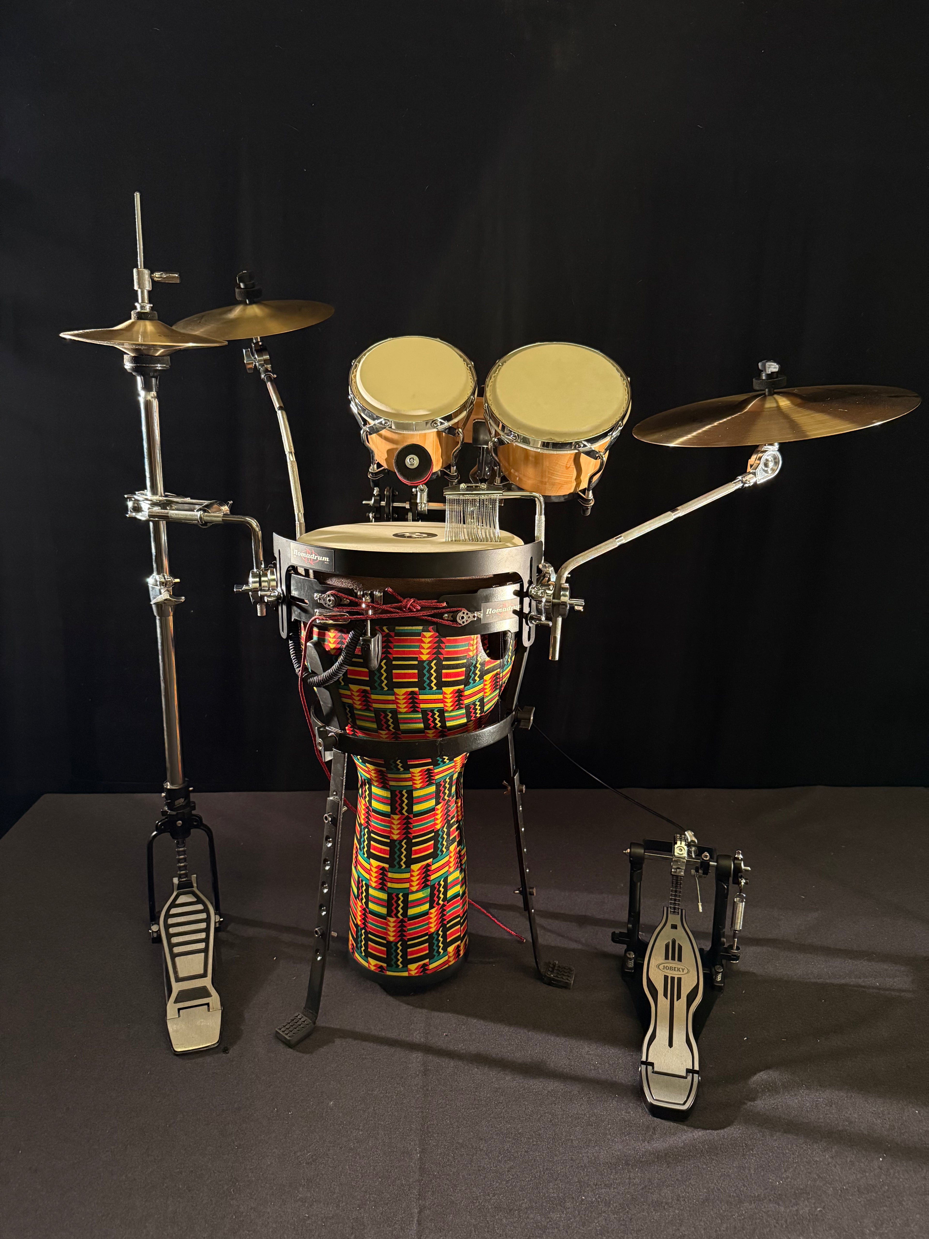 The Voyageur + Djembe Meinl jumbo 12"