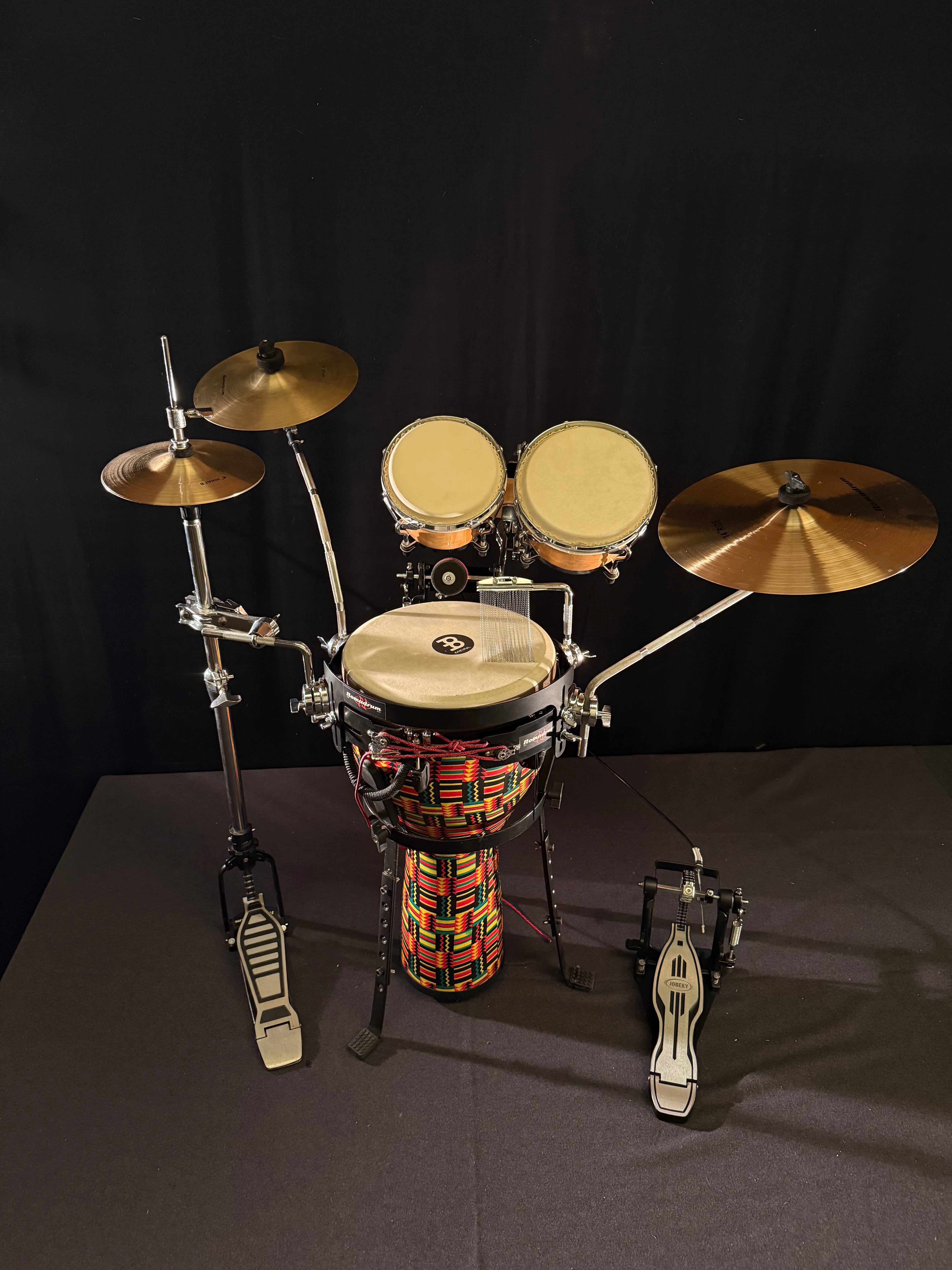 The Voyageur + Djembe Meinl jumbo 12"