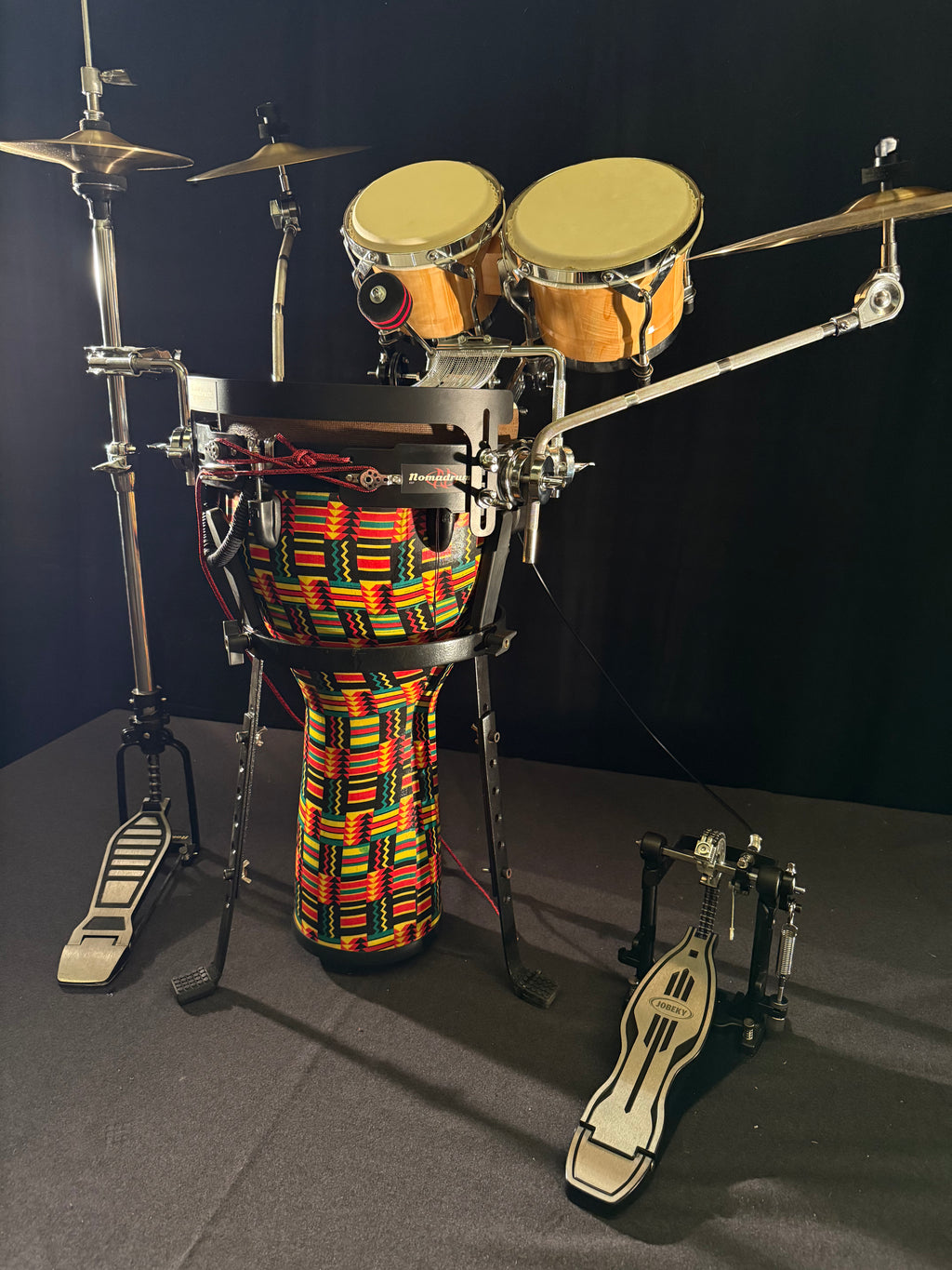 The Voyageur + Djembe Meinl jumbo 12"