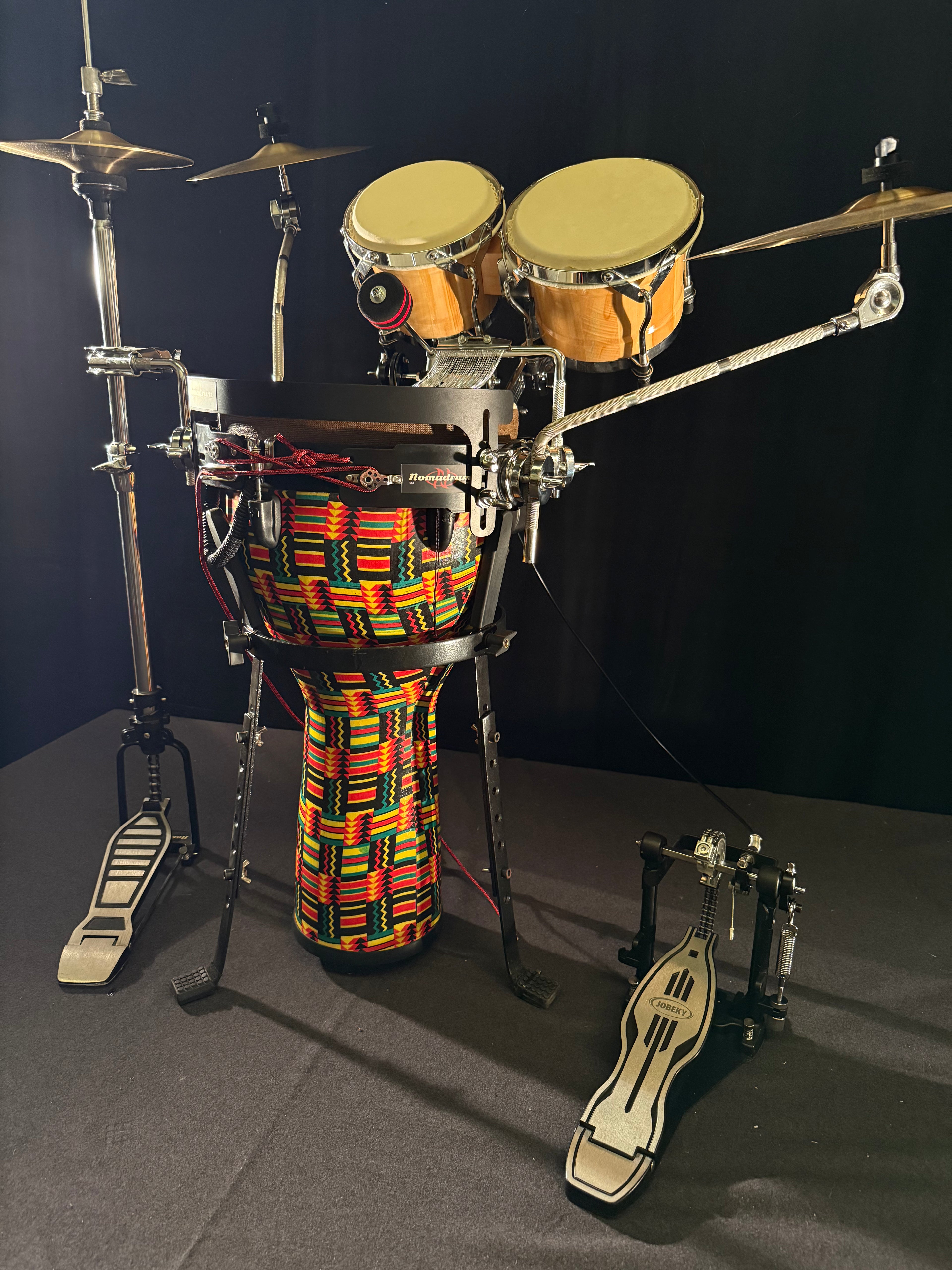 The Voyageur + Djembe Meinl jumbo 12"