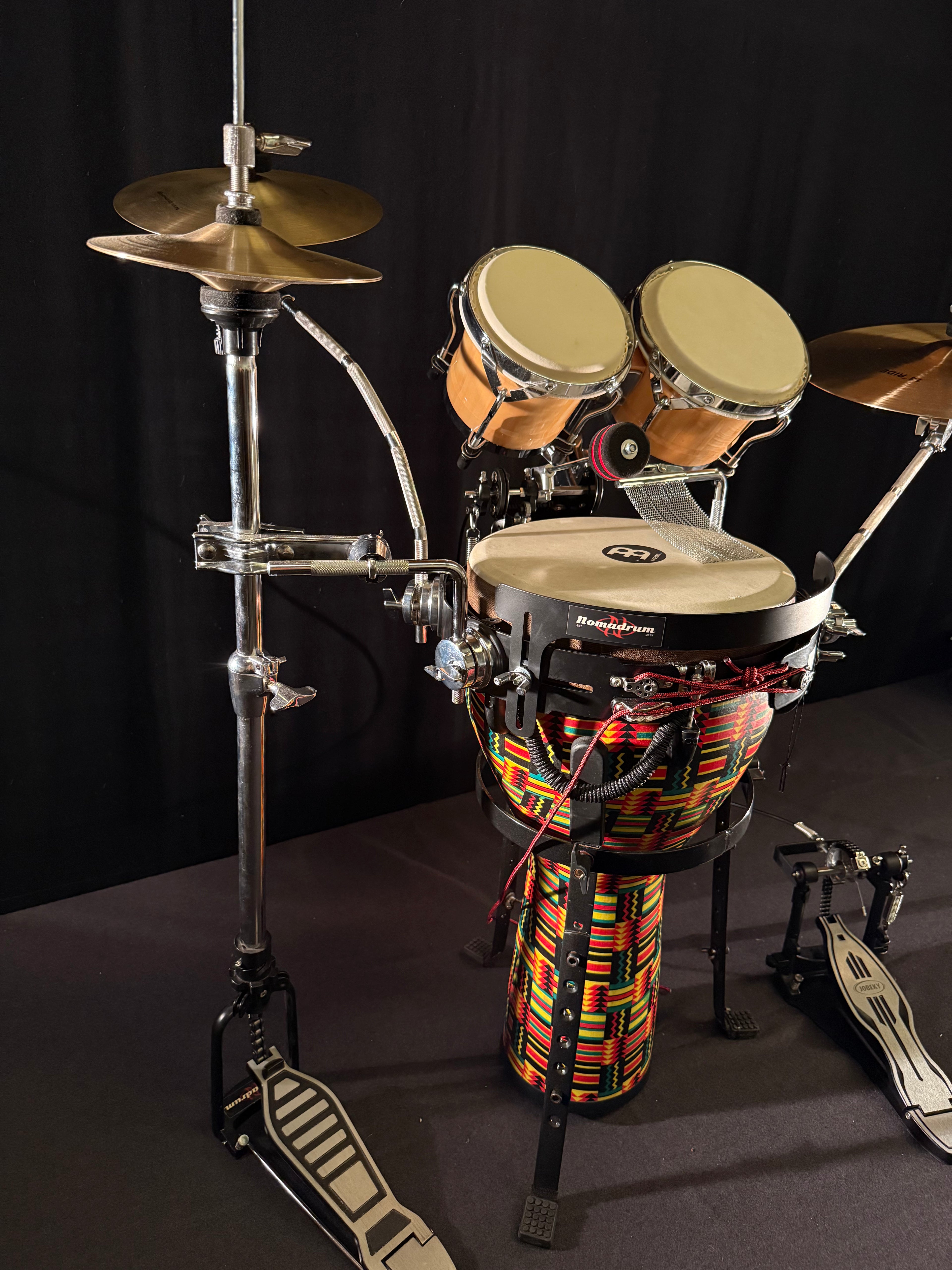 The Voyageur + Djembe Meinl jumbo 12"