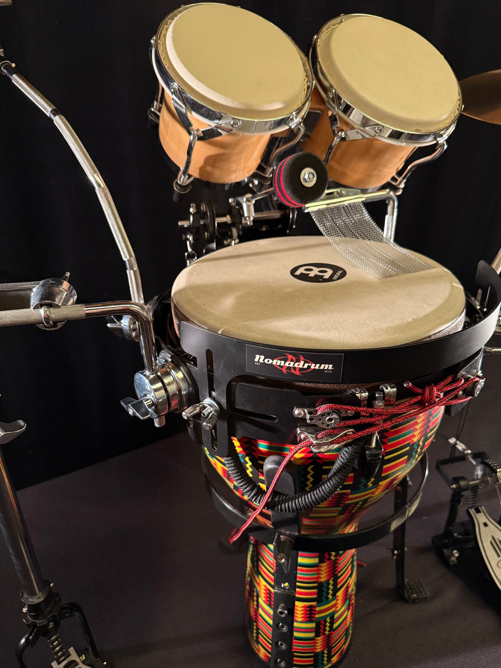 The Voyageur + Djembe Meinl jumbo 12"