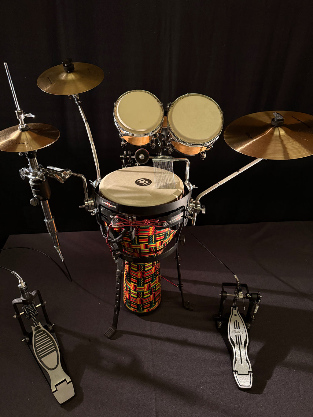 The Voyageur + Djembe Meinl jumbo 12"