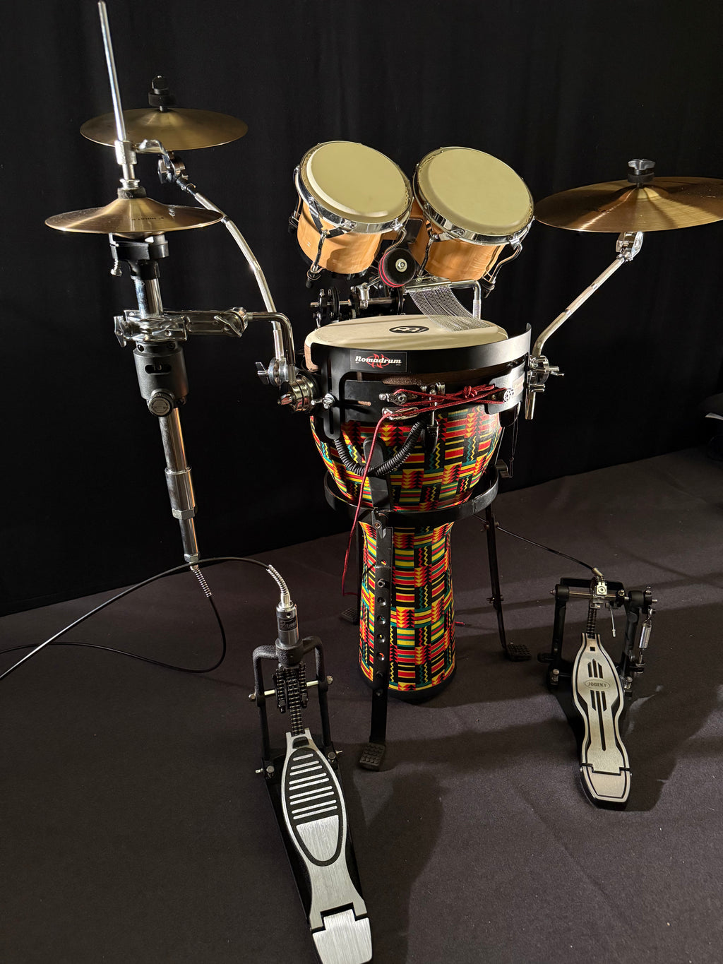 The Voyageur + Djembe Meinl jumbo 12"
