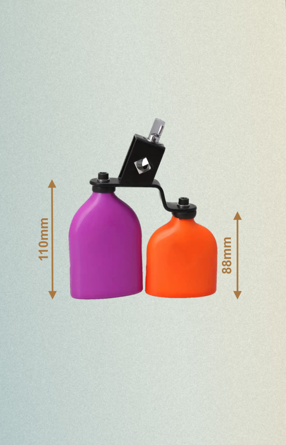 Double cowbell